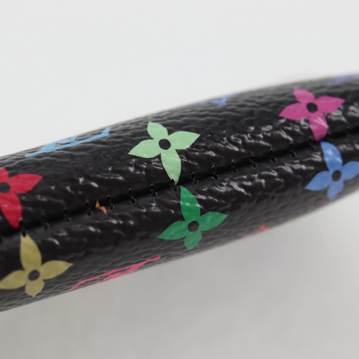 LOUIS VUITTON Monogram Multicolor Pochette Cles Coin Purse M13664 Auth MX080SM