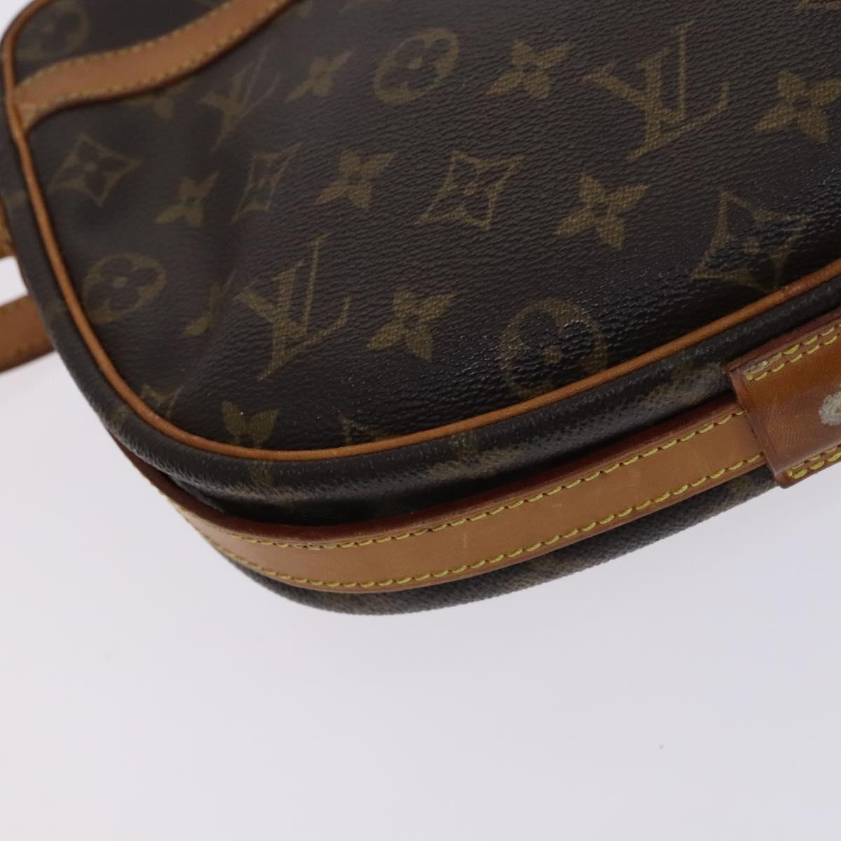 LOUIS VUITTON Monogram Jeune Fille GM Shoulder Bag M51225 LV Auth MX177
