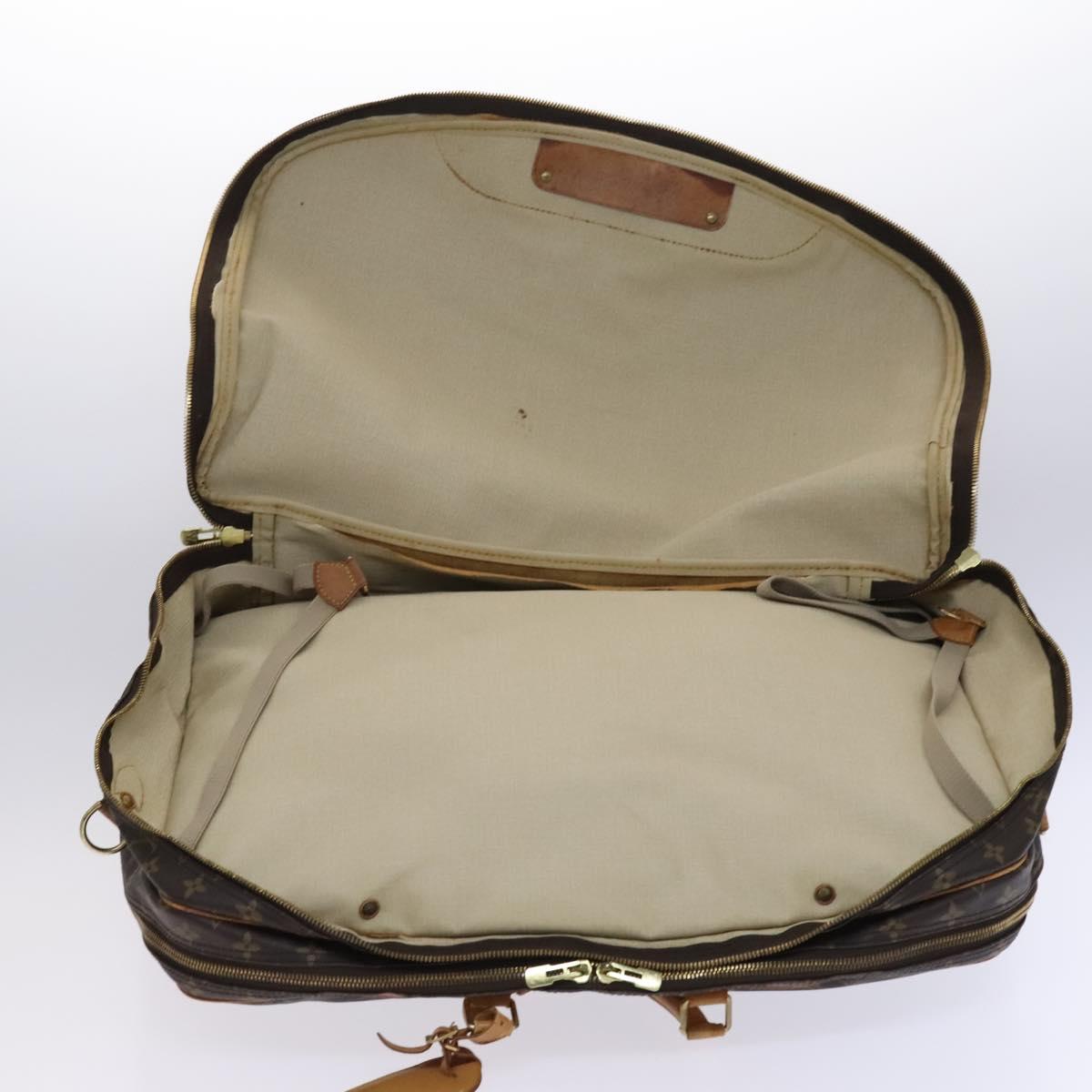 LOUIS VUITTON Monogram Alize De Poche Boston Bag 2way M41392 LV Auth MX197
