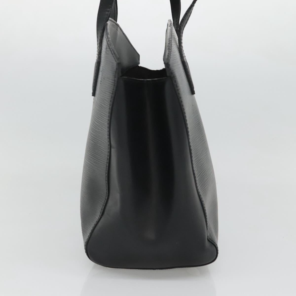 LOUIS VUITTON Epi Saint Jacques Shoulder Bag Black M50042 LV Auth MX200