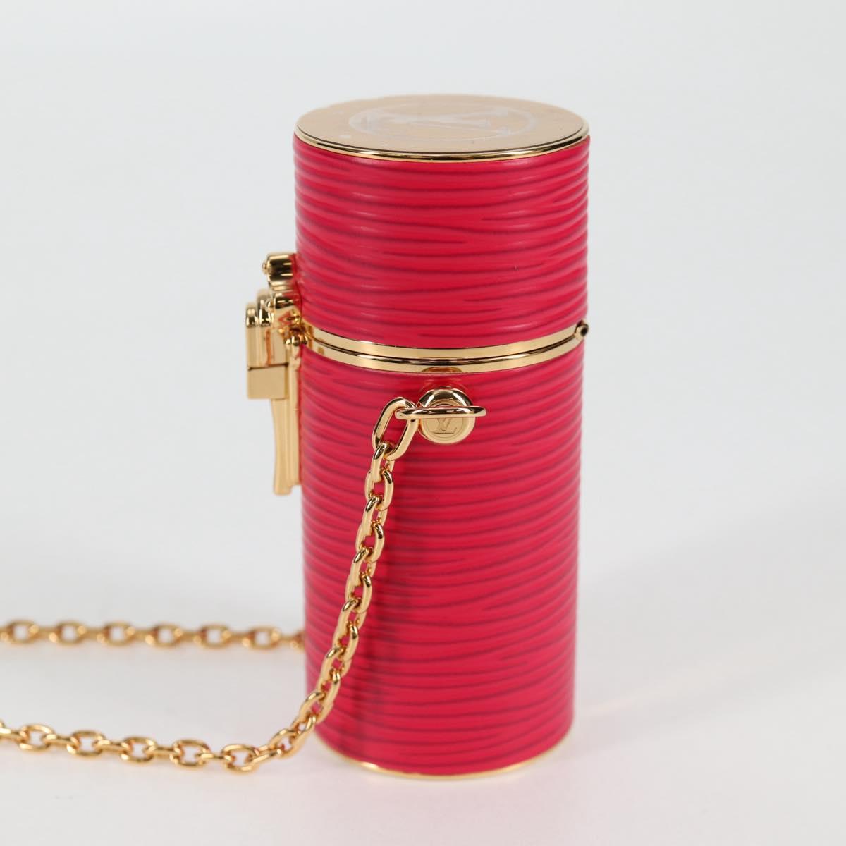 LOUIS VUITTON Epi Lipstick case Cosmetic Pouch Pink R97984 LV Auth MX267M