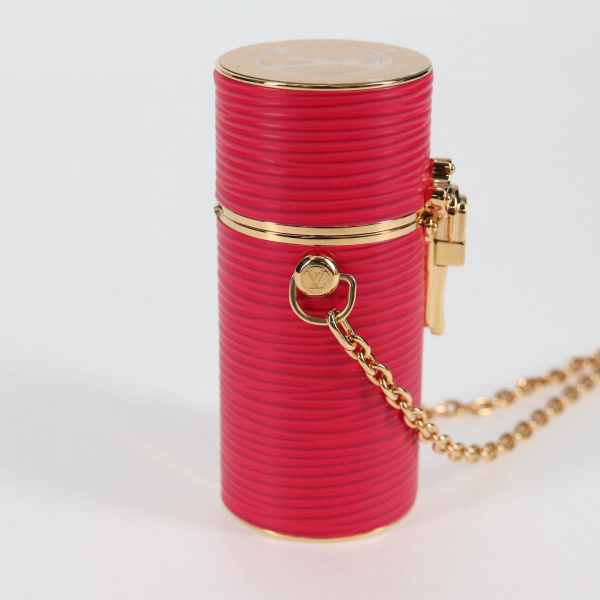 LOUIS VUITTON Epi Lipstick case Cosmetic Pouch Pink R97984 LV Auth MX267M
