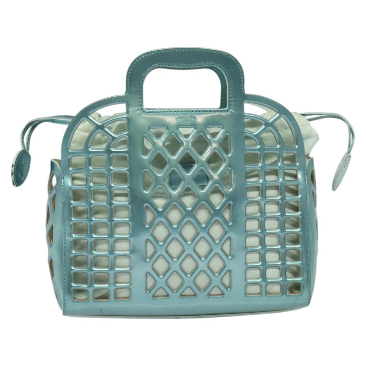 LOUIS VUITTON Cruise line Jerry PM Bag 2012 Collection blue M94183 Auth MX289