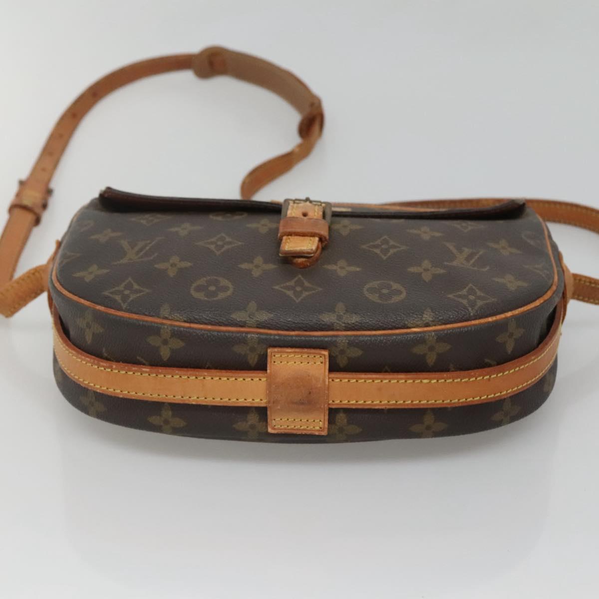 LOUIS VUITTON Monogram Jeune Fille MM Shoulder Bag M51226 LV Auth MX428