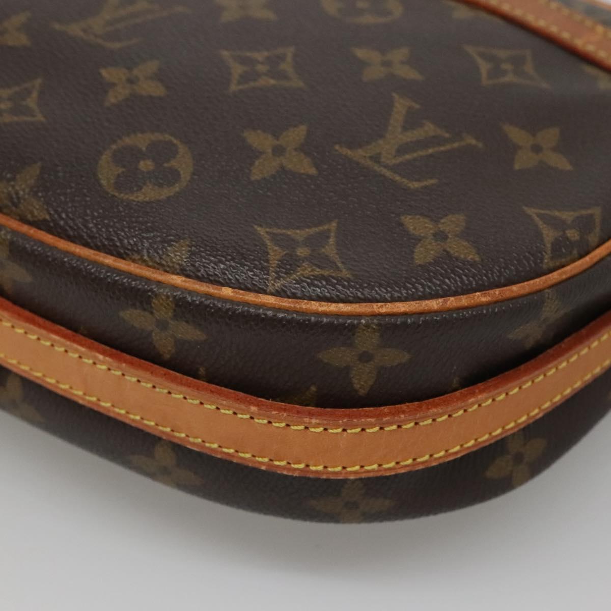 LOUIS VUITTON Monogram Jeune Fille MM Shoulder Bag M51226 LV Auth MX428