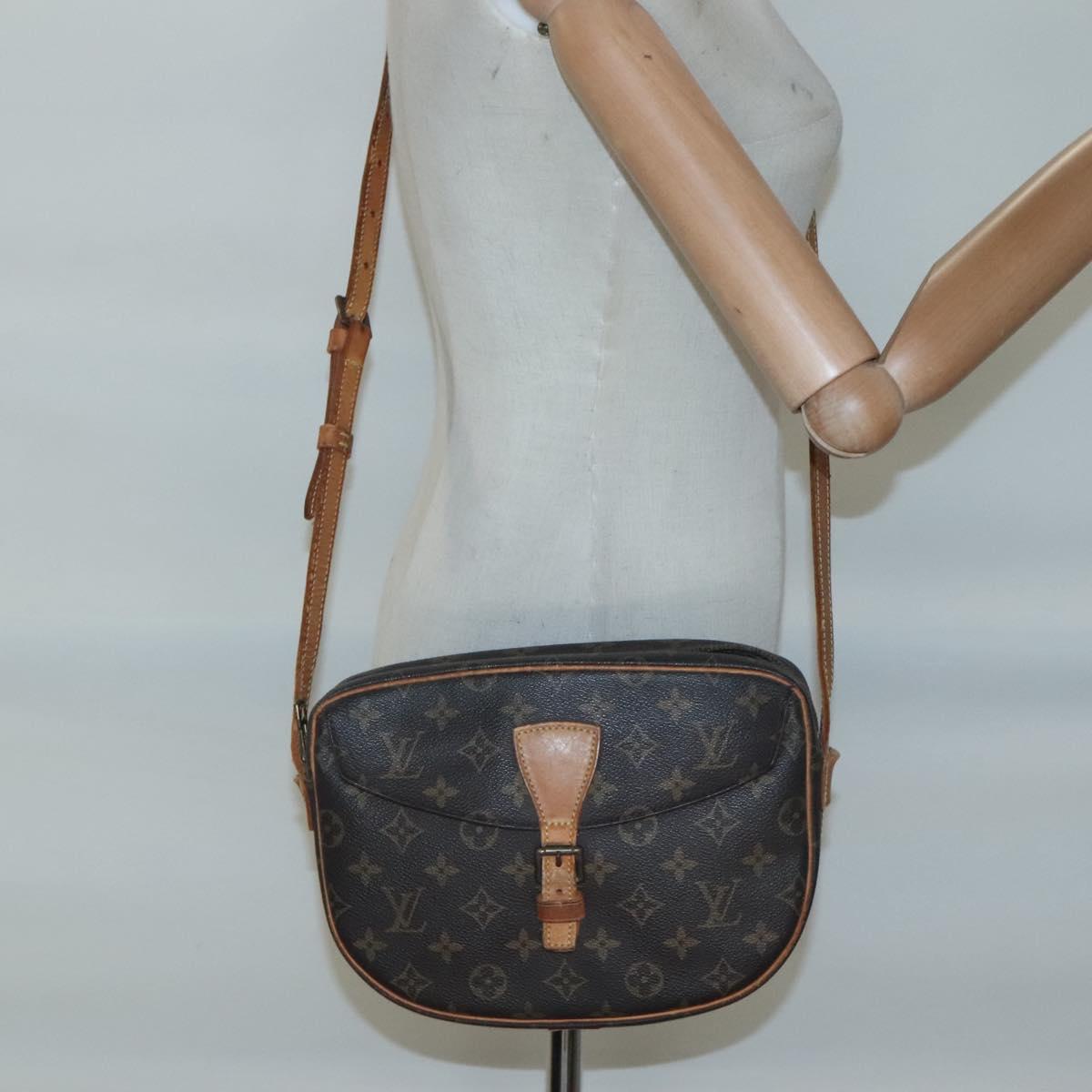 LOUIS VUITTON Monogram Jeune Fille MM Shoulder Bag M51226 LV Auth MX428