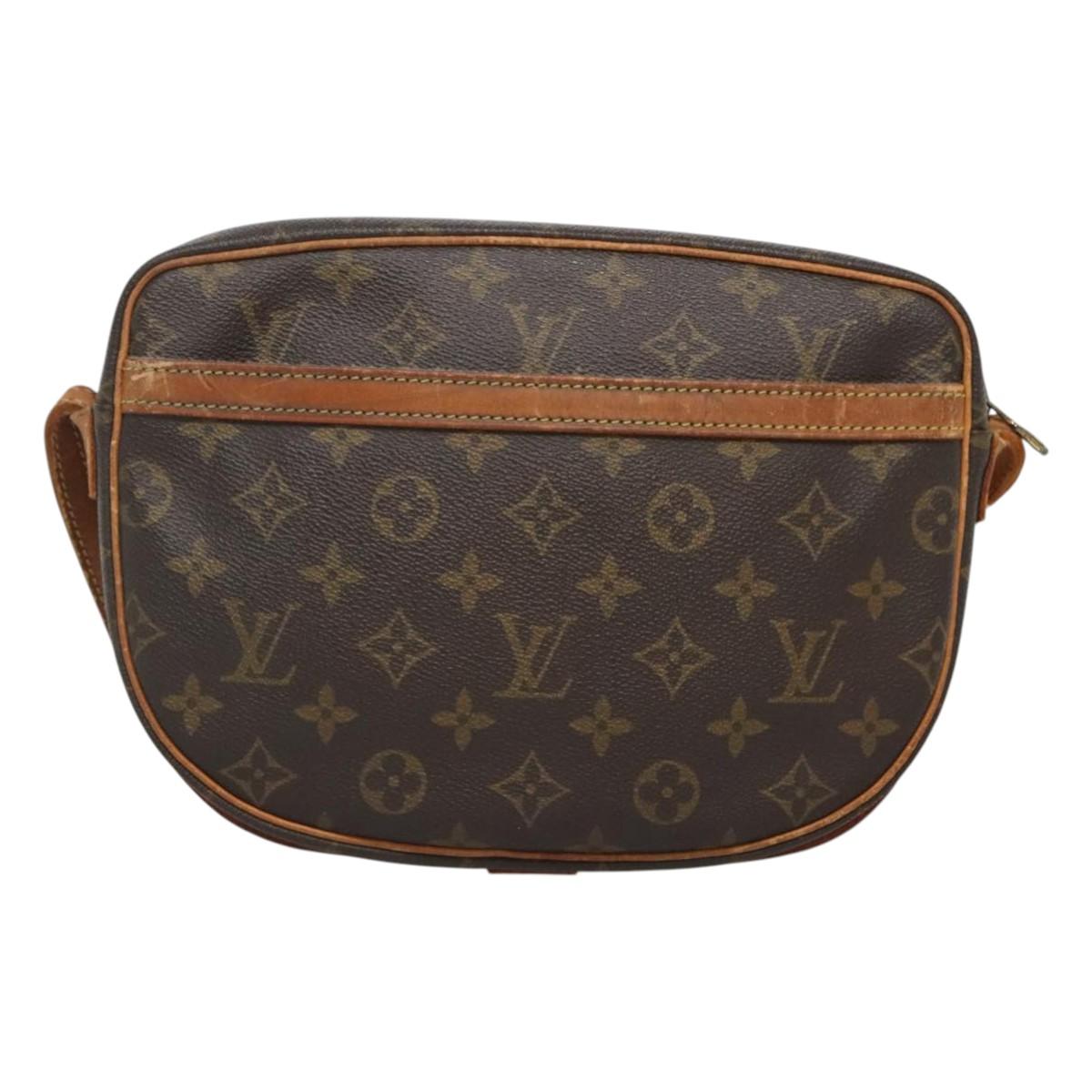 LOUIS VUITTON Monogram Jeune Fille MM Shoulder Bag M51226 LV Auth MX428