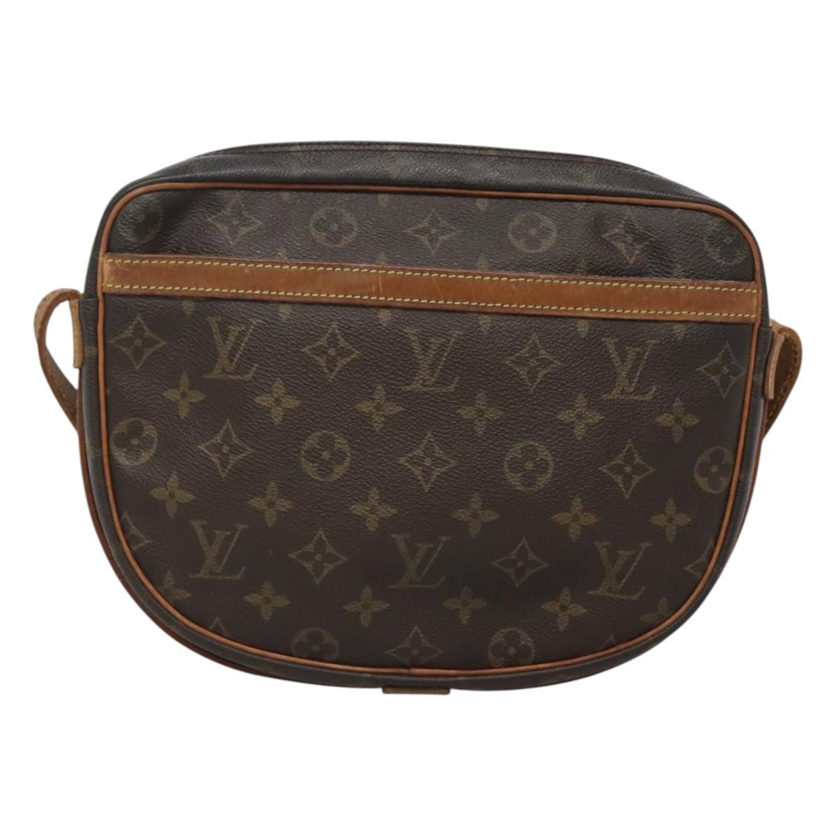 LOUIS VUITTON Monogram Jeune Fille MM Shoulder Bag M51226 LV Auth MX429