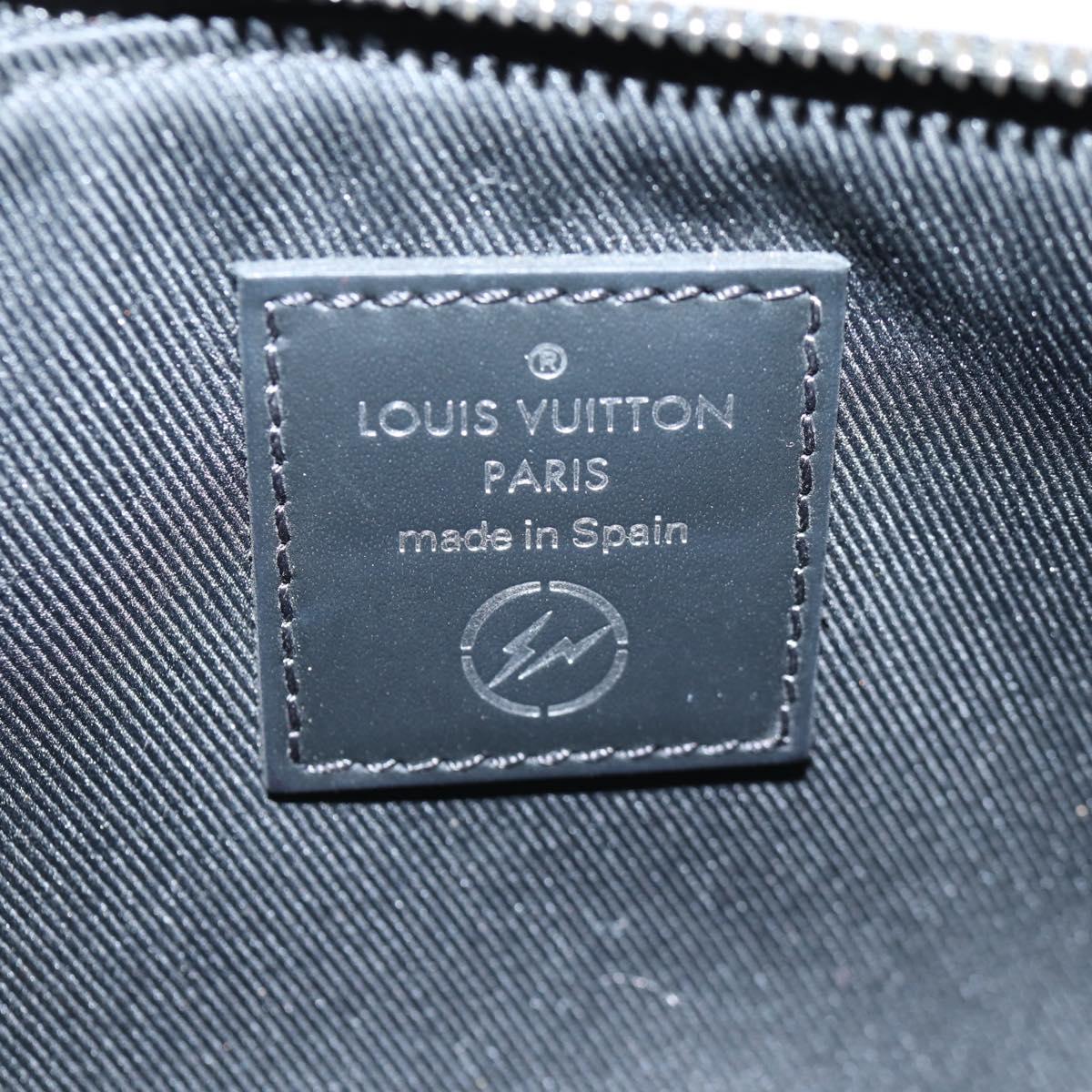 LOUIS VUITTON Monogram Eclipse Fragment iPhone Case M64433 LV Auth MX502SAM