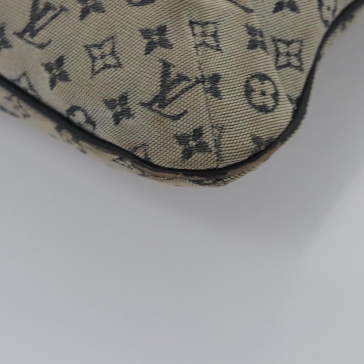 LOUIS VUITTON Monogram Mini Françoise Tote Bag 2way Blue M92208 LV Auth MY037