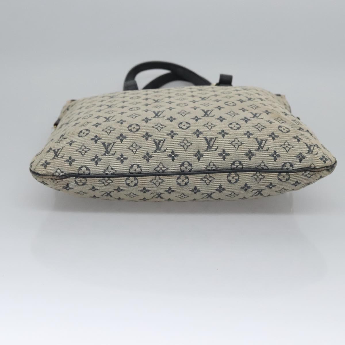 LOUIS VUITTON Monogram Mini Françoise Tote Bag 2way Blue M92208 LV Auth MY037