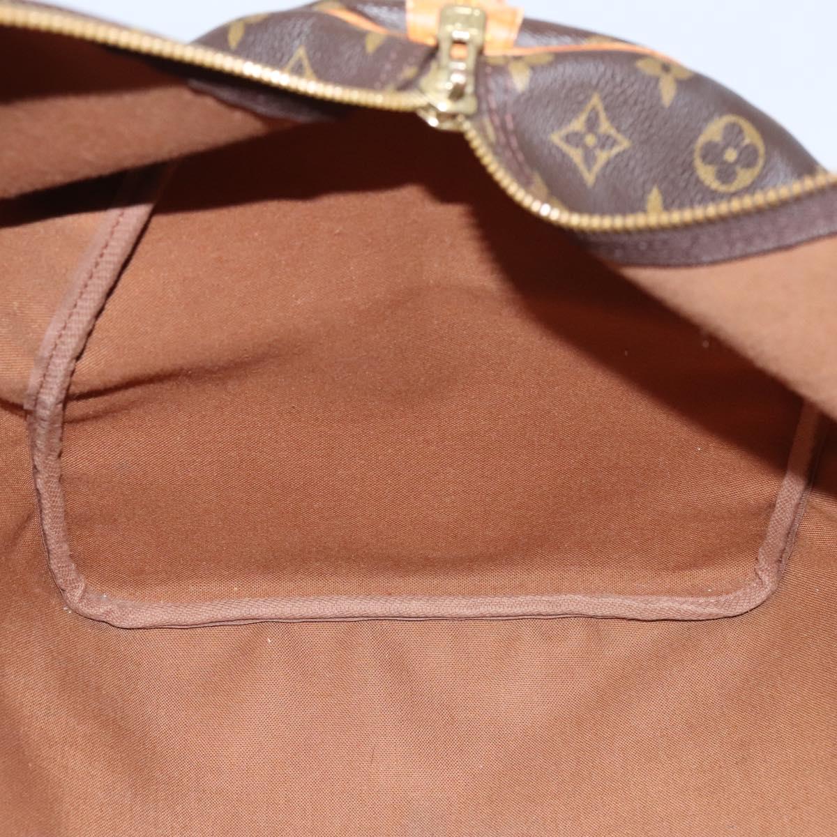 LOUIS VUITTON Monogram Keepall 60 Boston Bag M41422 LV Auth MY055