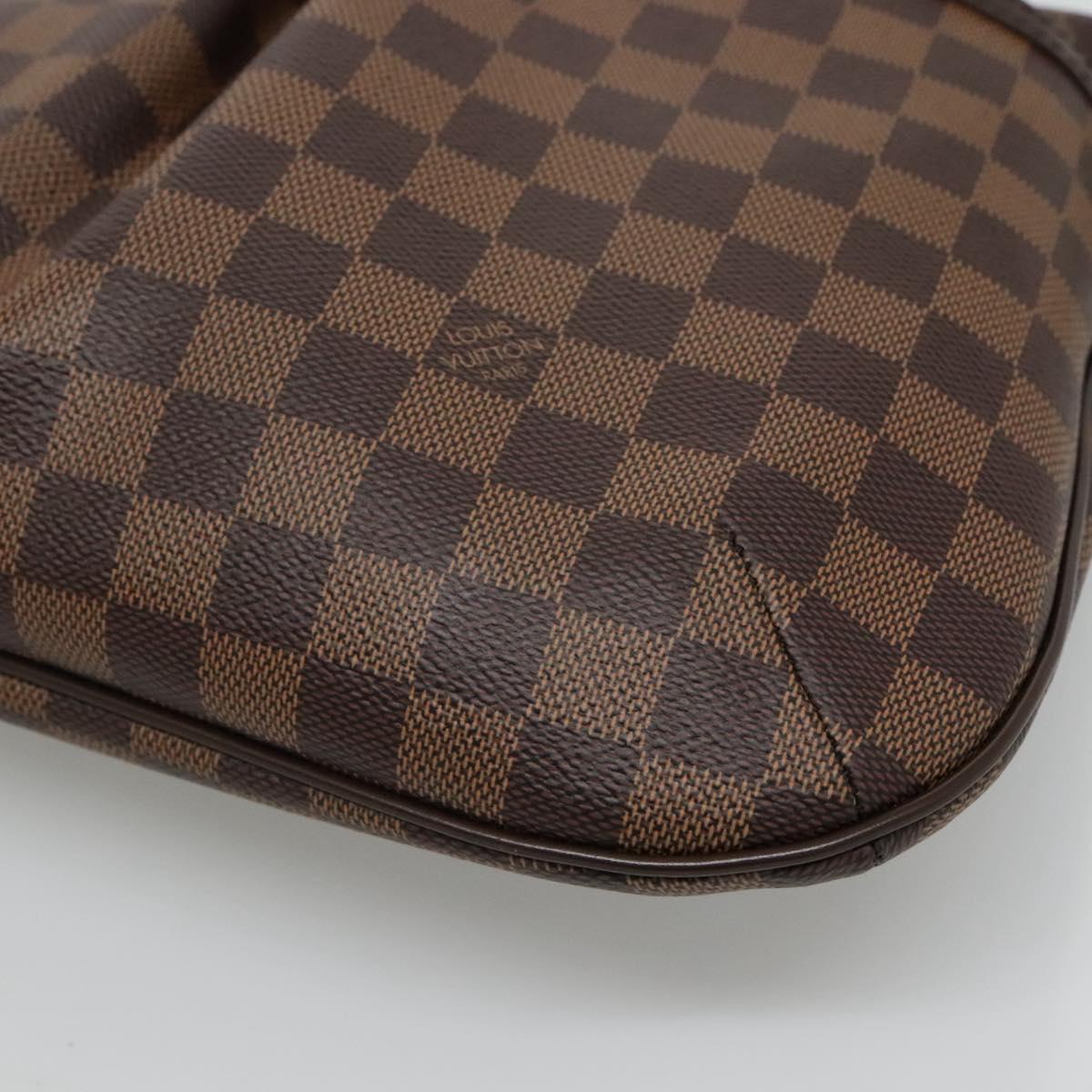 LOUIS VUITTON Damier Ebene Bloomsbury PM Shoulder Bag N42251 LV Auth MY060V