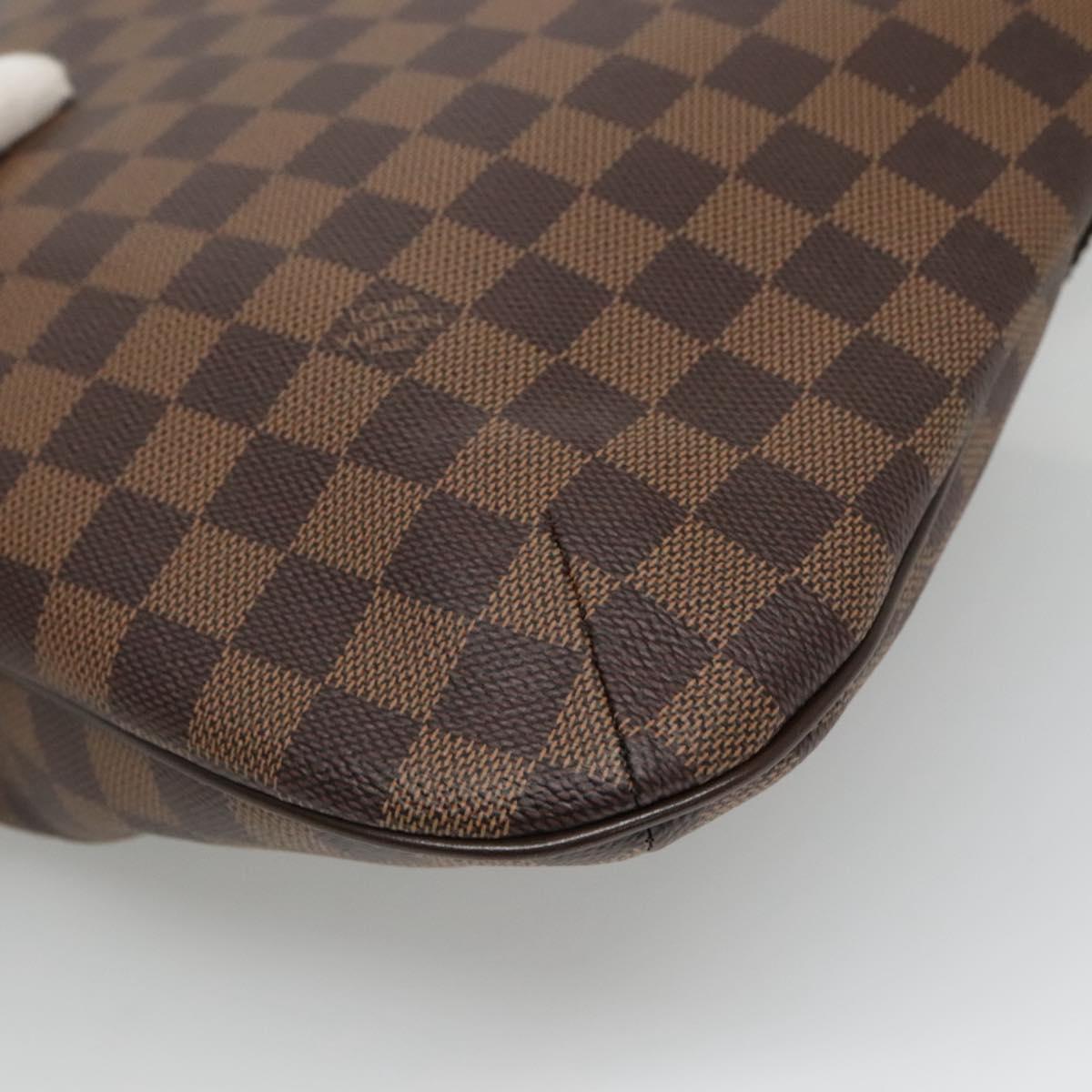 LOUIS VUITTON Damier Ebene Bloomsbury PM Shoulder Bag N42251 LV Auth MY060V