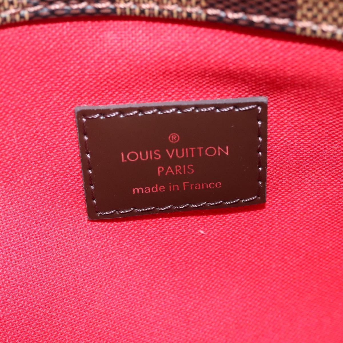 LOUIS VUITTON Damier Ebene Bloomsbury PM Shoulder Bag N42251 LV Auth MY060V