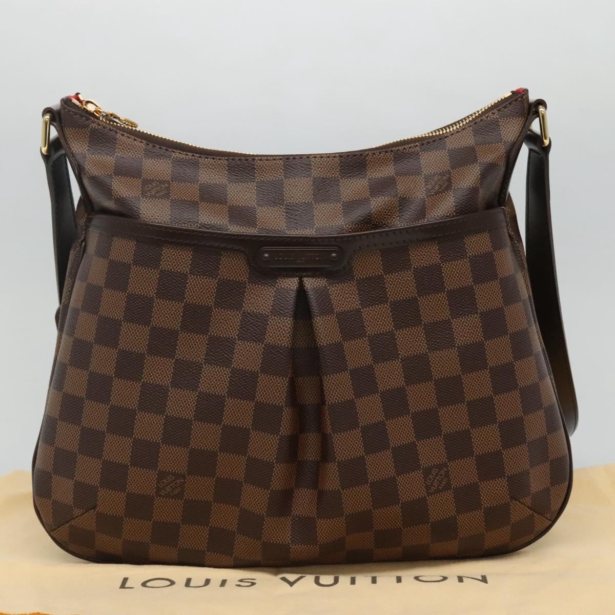 LOUIS VUITTON Damier Ebene Bloomsbury PM Shoulder Bag N42251 LV Auth MY060V