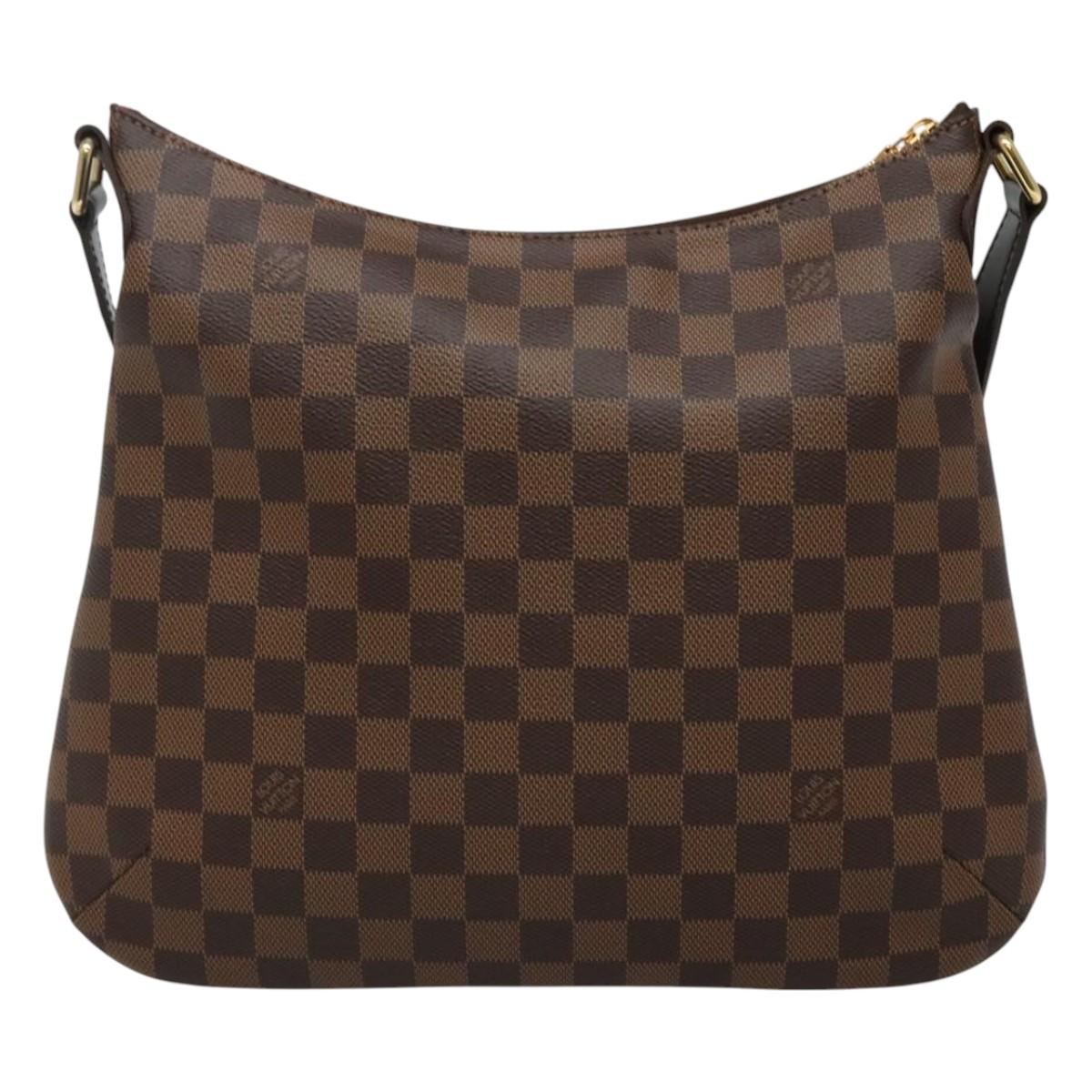 LOUIS VUITTON Damier Ebene Bloomsbury PM Shoulder Bag N42251 LV Auth MY060A