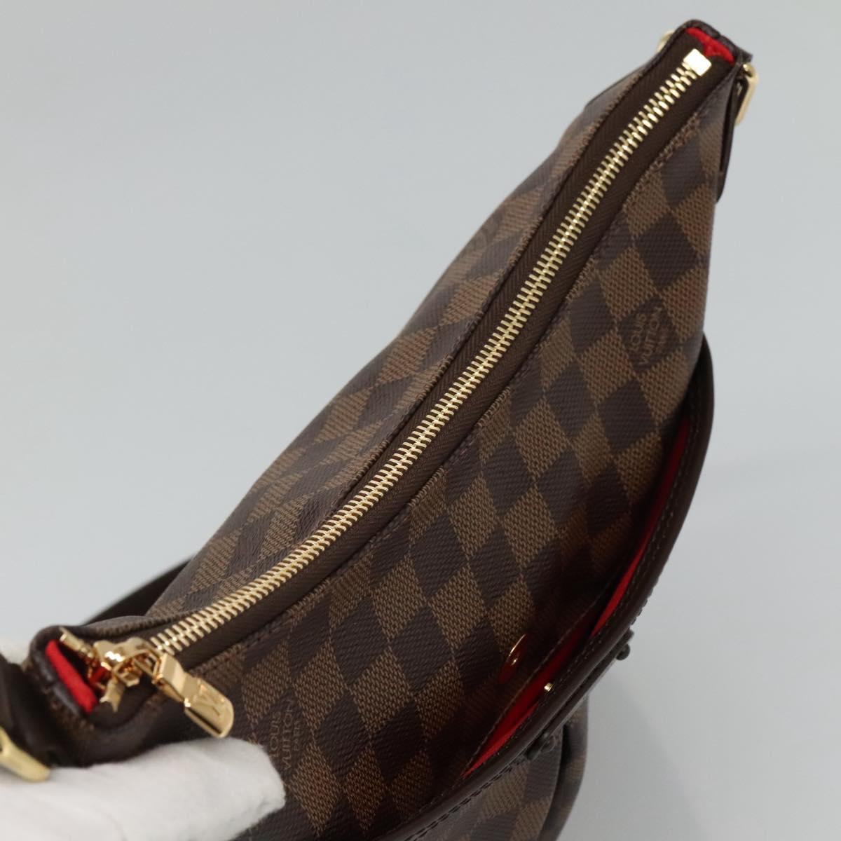 LOUIS VUITTON Damier Ebene Bloomsbury PM Shoulder Bag N42251 LV Auth MY060V