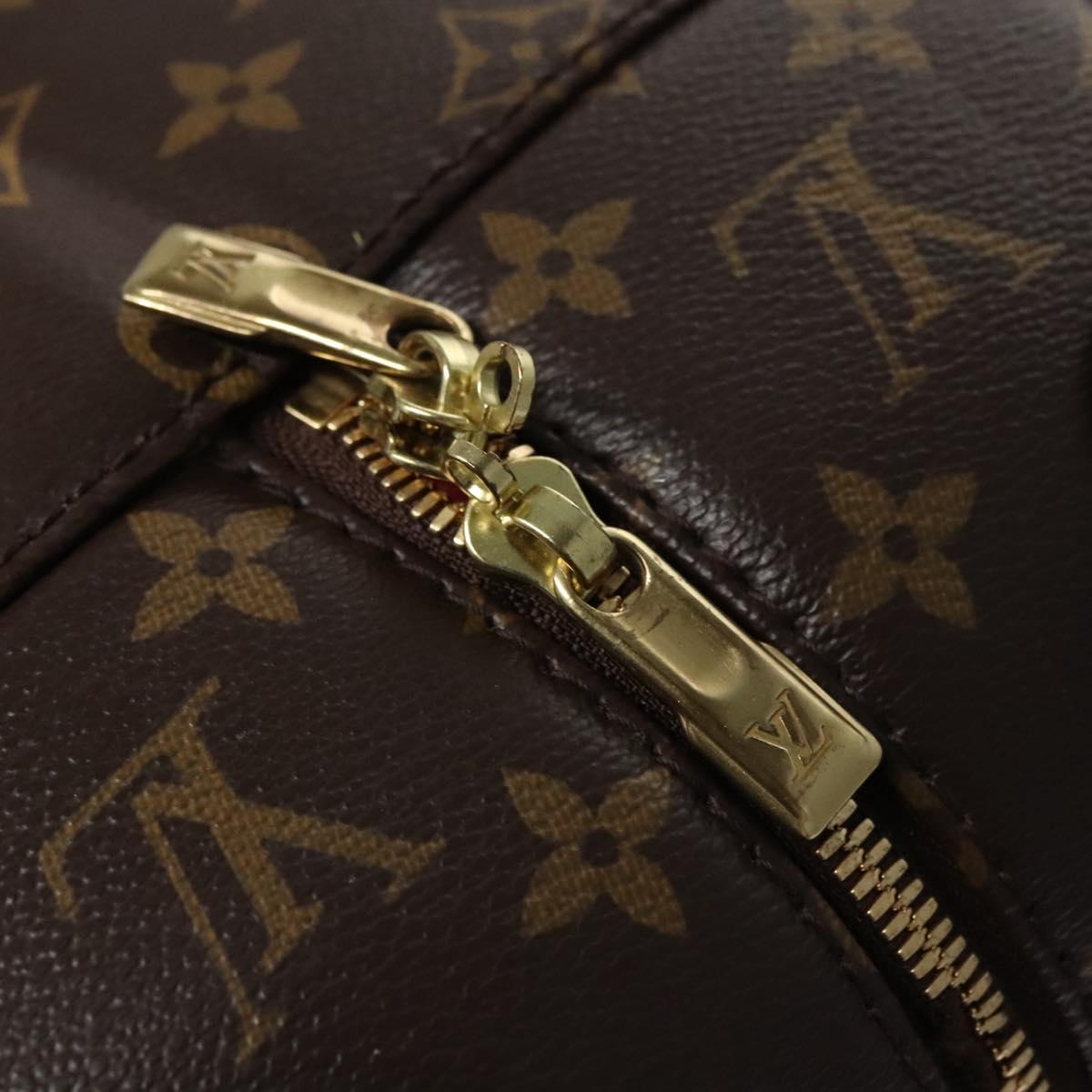 LOUIS VUITTON Monogram V Line Zephyr 55 suitcase Pink LV Auth MY086