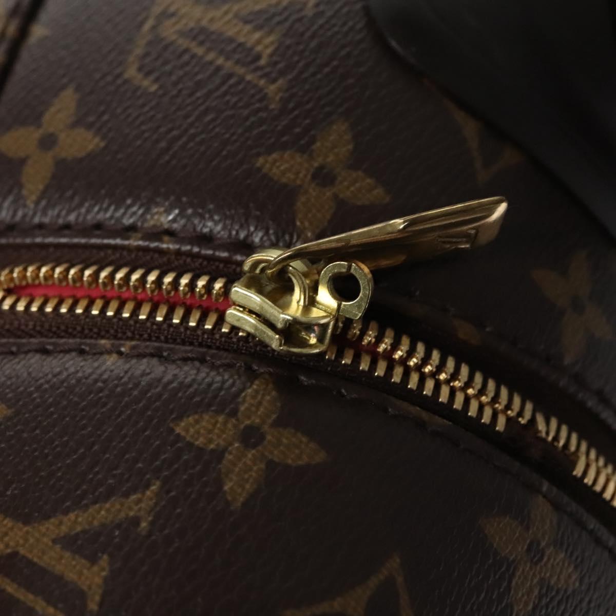 LOUIS VUITTON Monogram V Line Zephyr 55 suitcase Pink LV Auth MY086