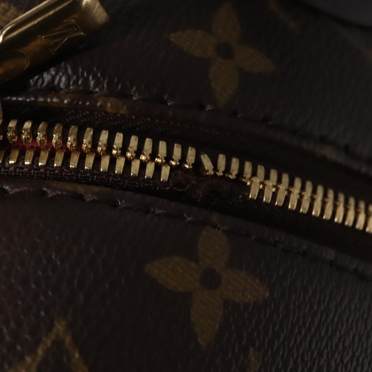 LOUIS VUITTON Monogram V Line Zephyr 55 suitcase Pink LV Auth MY086