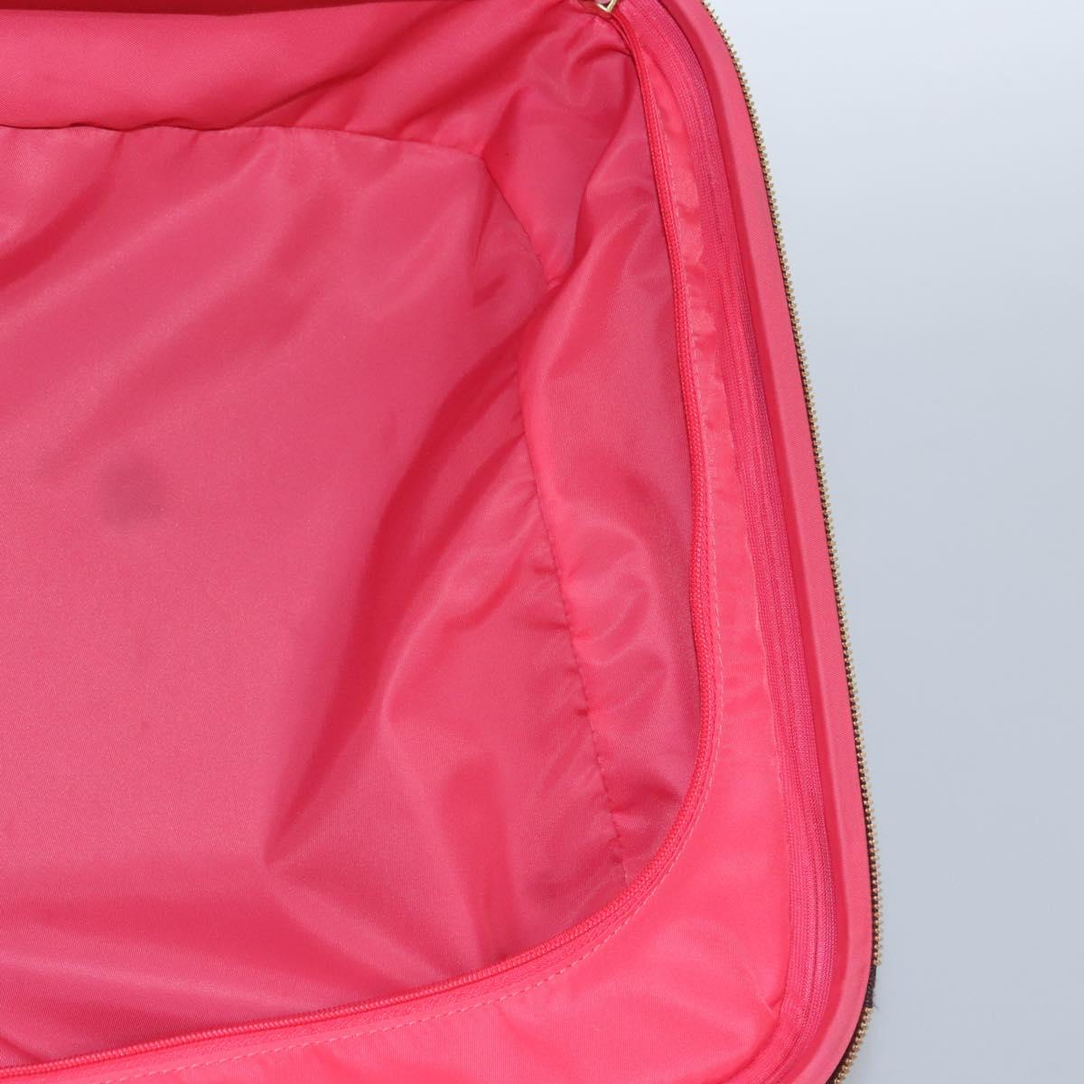 LOUIS VUITTON Monogram V Line Zephyr 55 suitcase Pink LV Auth MY086