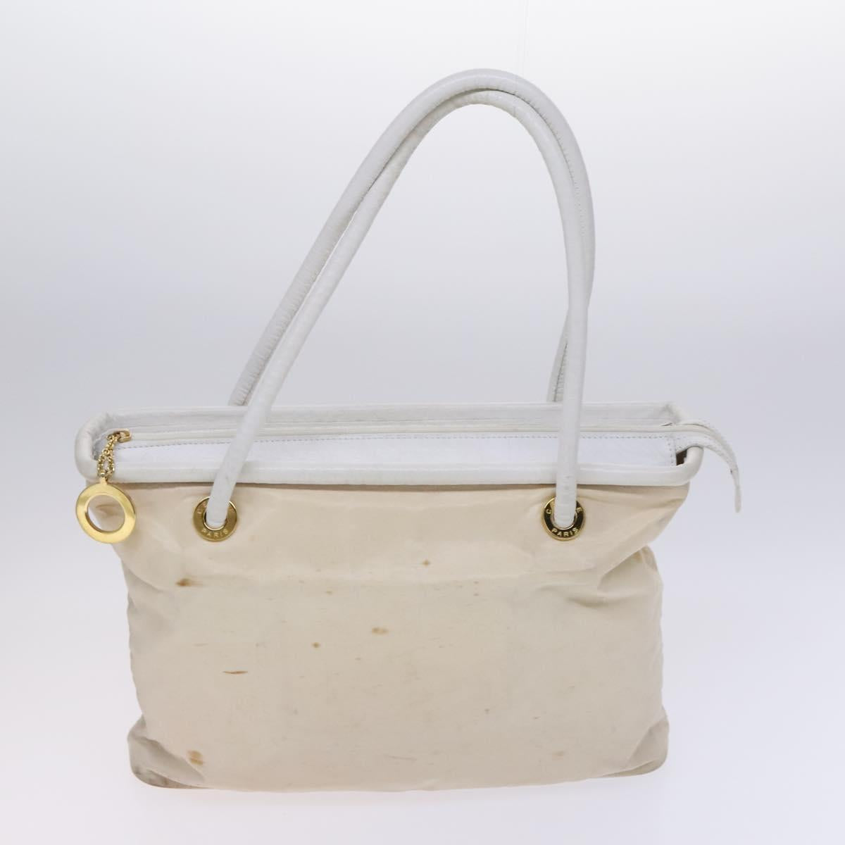 CELINE Macadam Canvas C Sulky Shoulder Bag 3Set Beige Navy Auth MY087