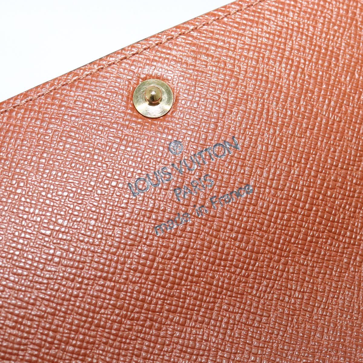 LOUIS VUITTON Monogram Graffiti Porte Monnaie Credit Wallet M92190 Auth MY097V