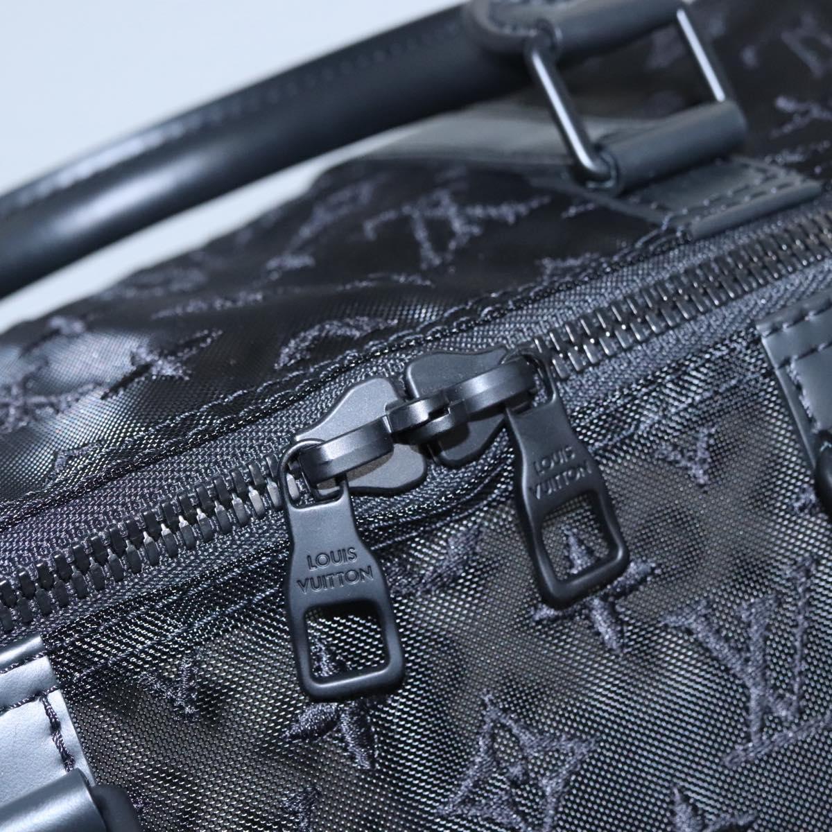 LOUIS VUITTON Monogram See Through Keepall Bandouliere 50 M53971 LV Auth MY116SA