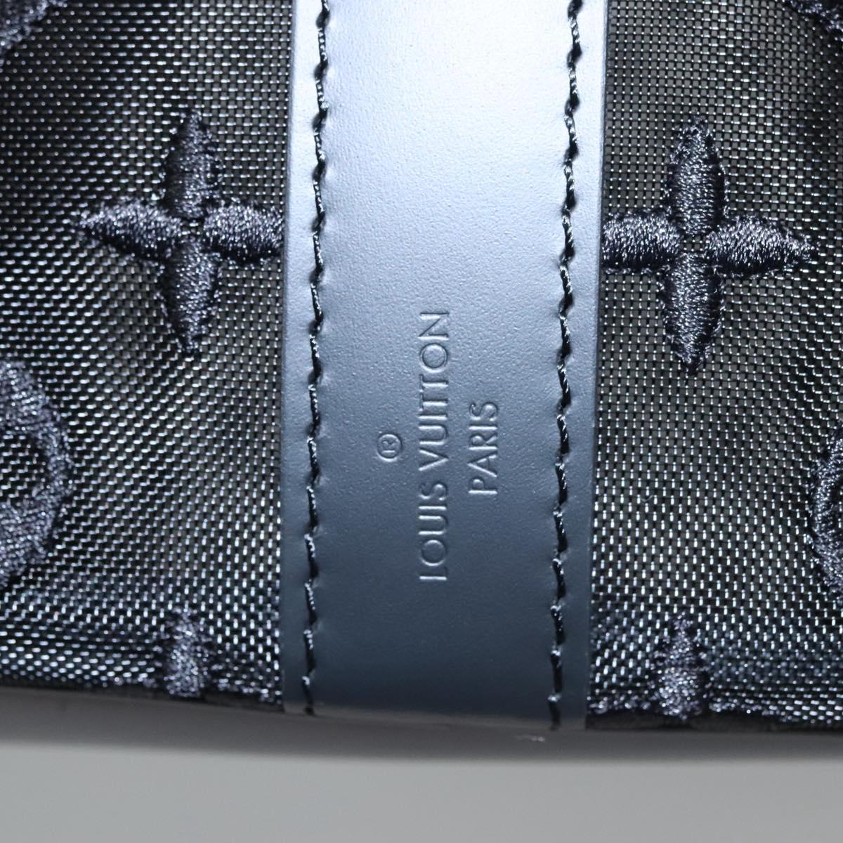 LOUIS VUITTON Monogram See Through Keepall Bandouliere 50 M53971 LV Auth MY116SA