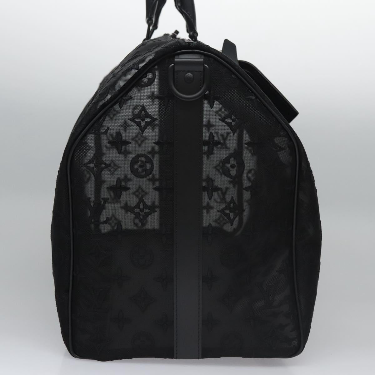 LOUIS VUITTON Monogram See Through Keepall Bandouliere 50 M53971 LV Auth MY116SA