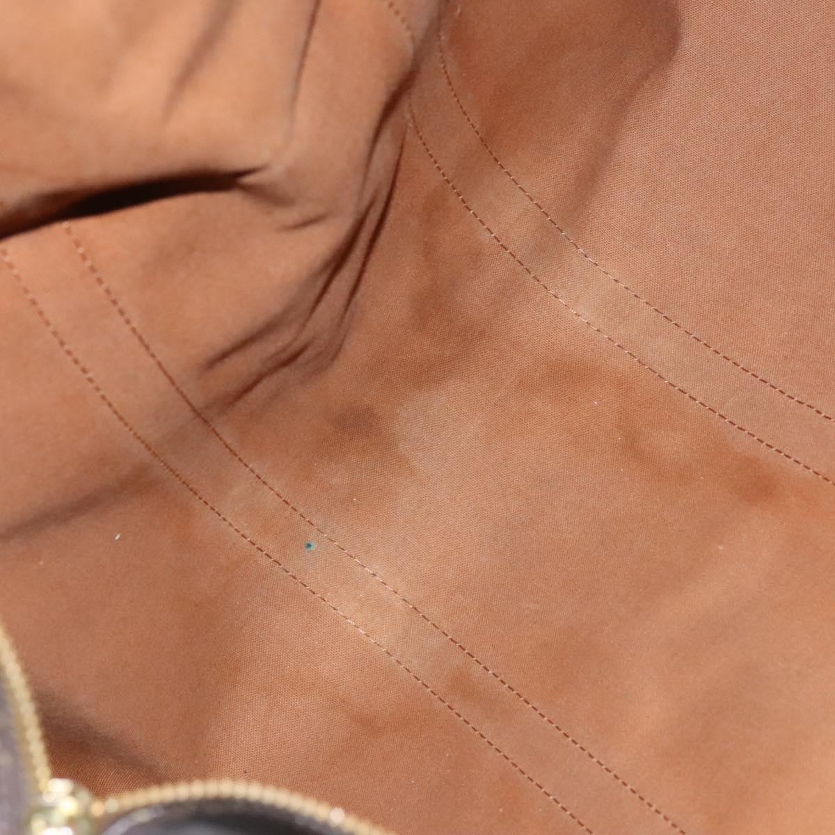 LOUIS VUITTON Monogram Keepall 55 Boston Bag M41424 LV Auth MY147