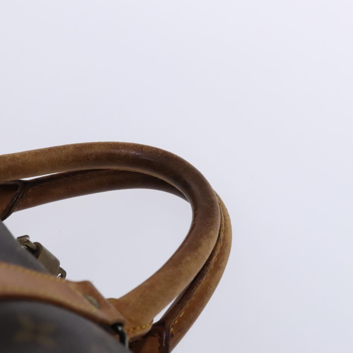 LOUIS VUITTON Monogram Keepall 55 Boston Bag M41424 LV Auth MY147