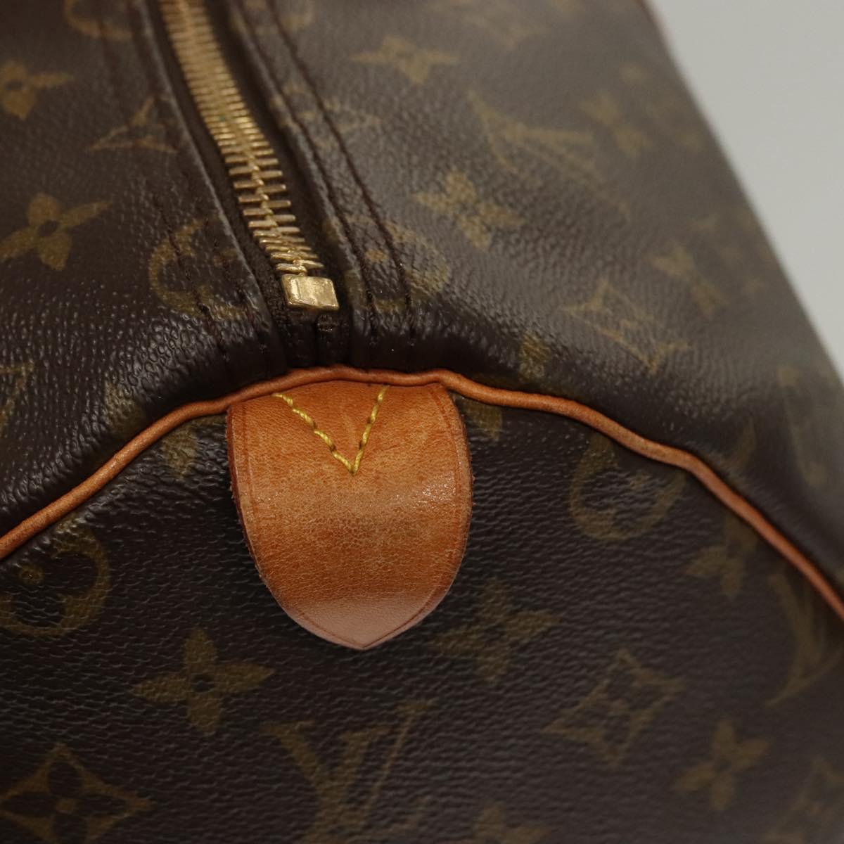 LOUIS VUITTON Monogram Keepall 45 Boston Bag M41428 LV Auth MY148