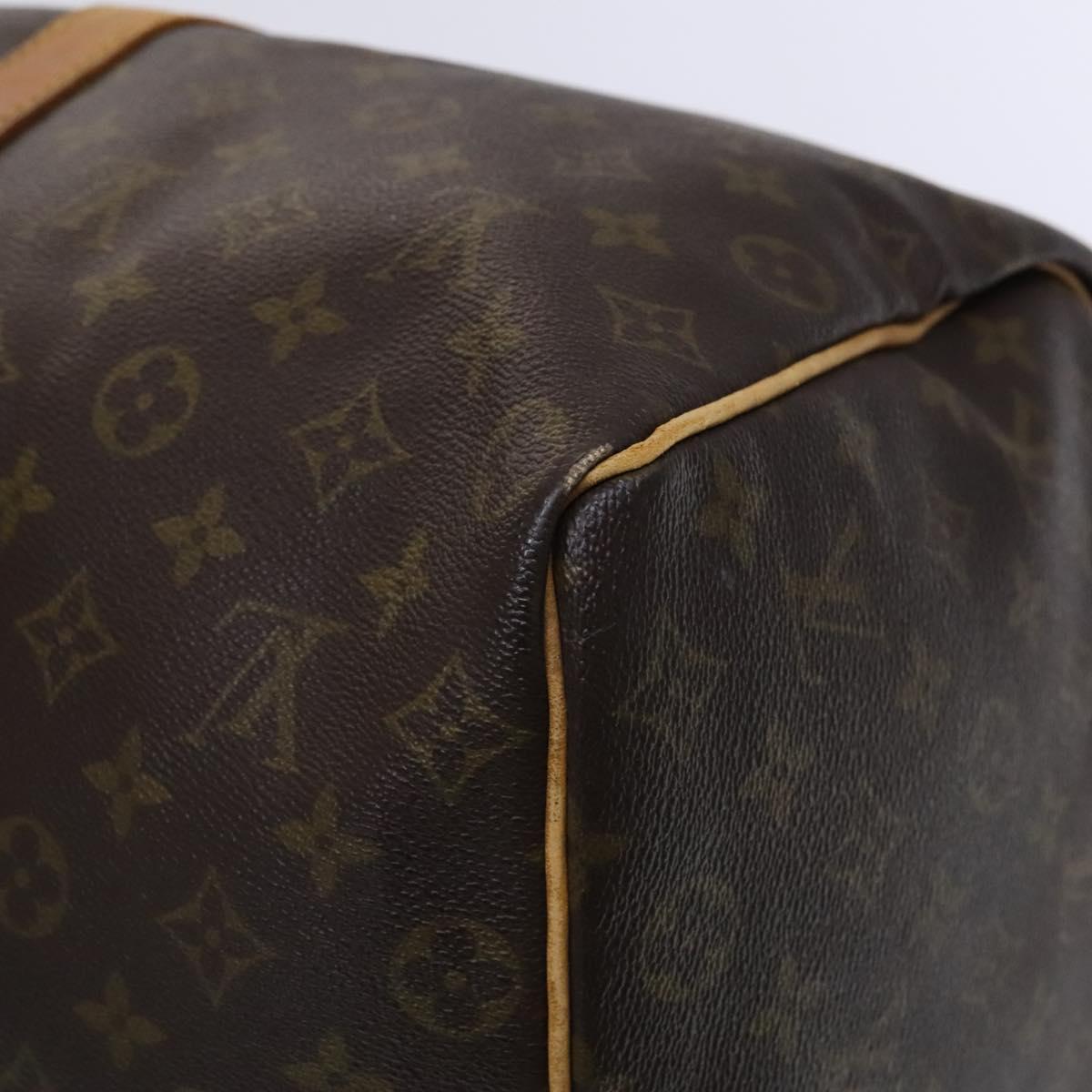 LOUIS VUITTON Monogram Keepall 50 Boston Bag M41426 LV Auth MY177