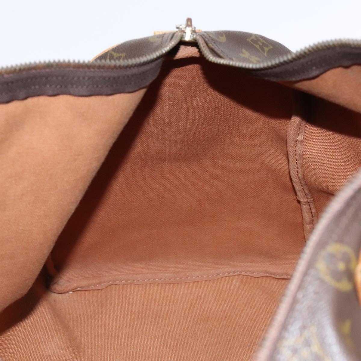 LOUIS VUITTON Monogram Keepall 50 Boston Bag M41426 LV Auth MY177