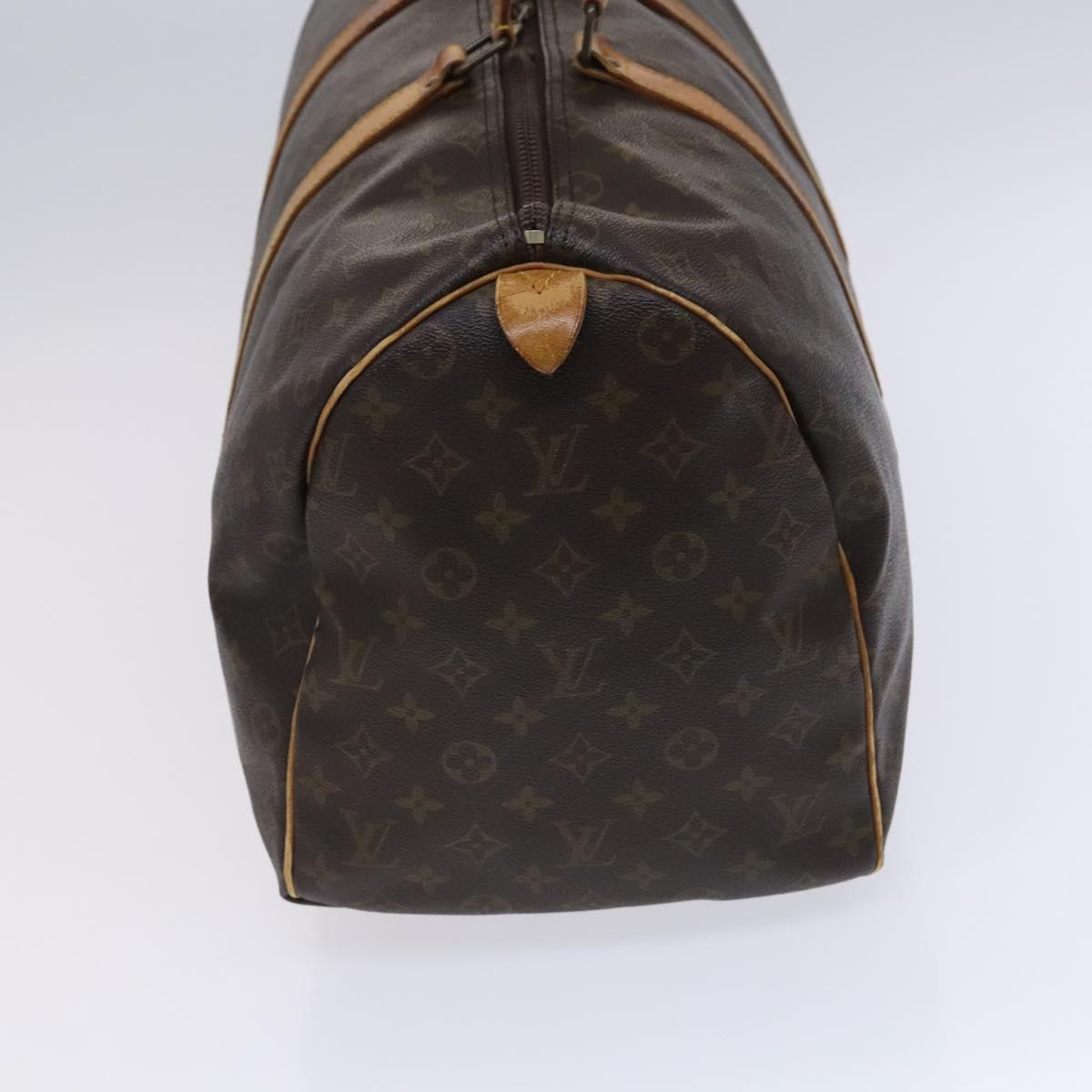LOUIS VUITTON Monogram Keepall 50 Boston Bag M41426 LV Auth MY177