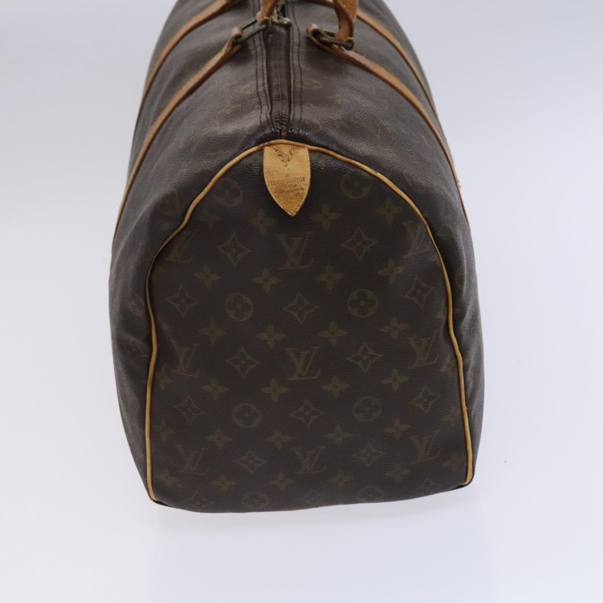 LOUIS VUITTON Monogram Keepall 50 Boston Bag M41426 LV Auth MY177