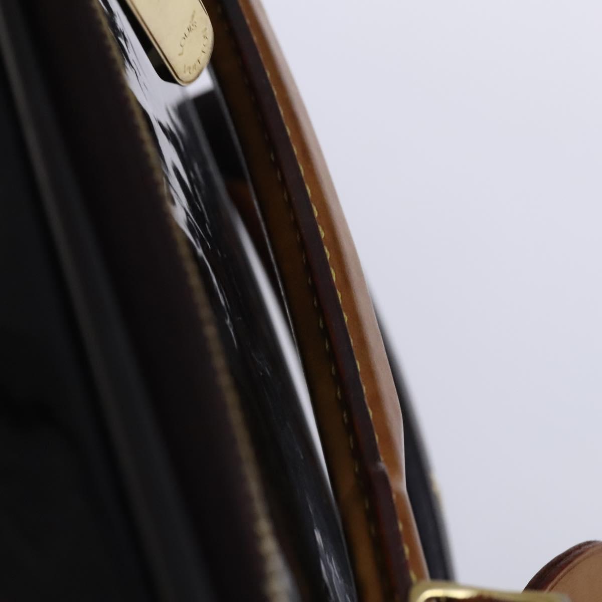 LOUIS VUITTON Monogram Vernis Pegas 45 Suitcase Amarante M91277 LV Auth MY187