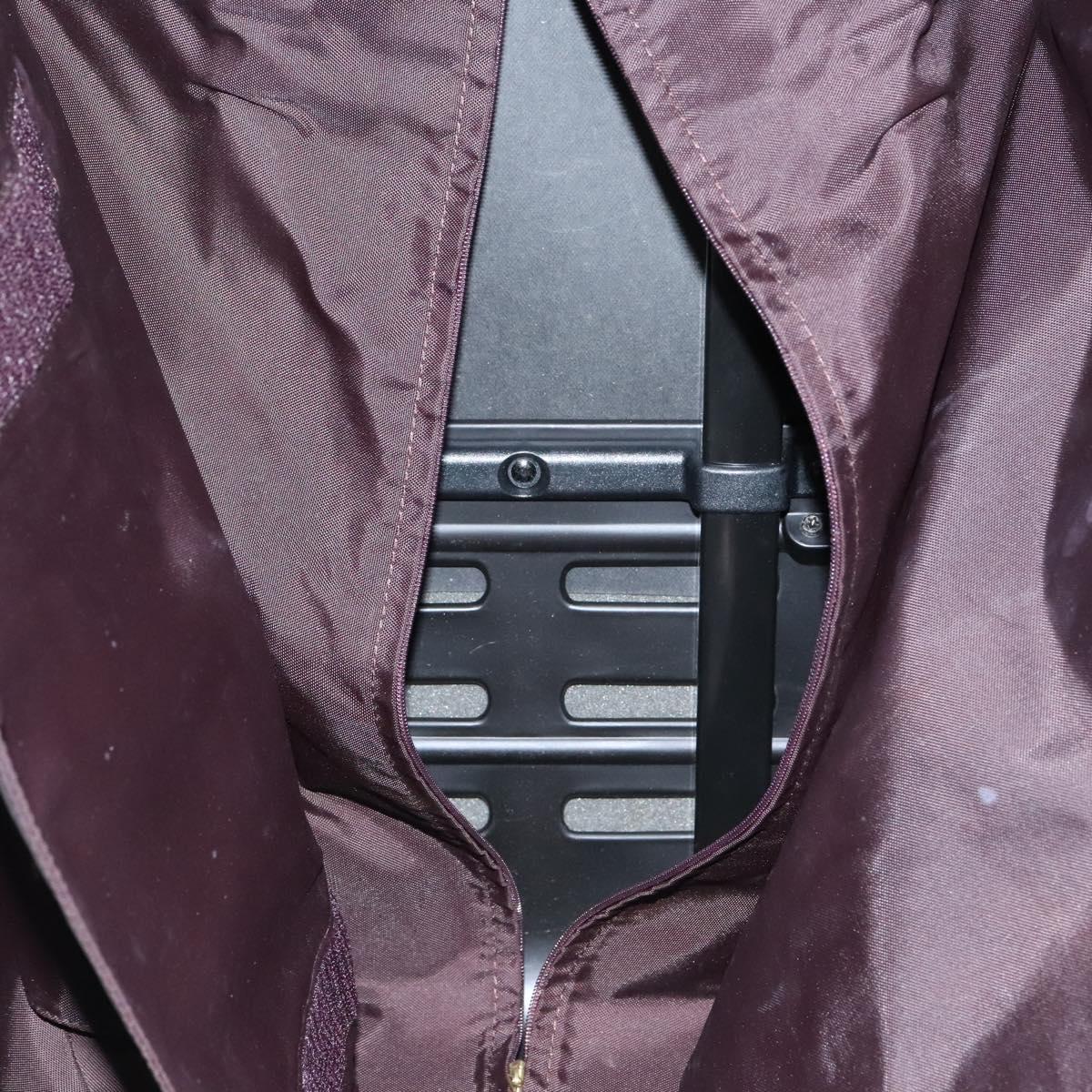 LOUIS VUITTON Monogram Vernis Pegas 45 Suitcase Amarante M91277 LV Auth MY187