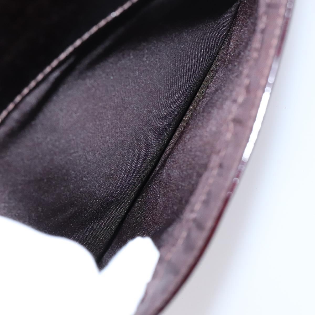 LOUIS VUITTON Monogram Vernis Pegas 45 Suitcase Amarante M91277 LV Auth MY187