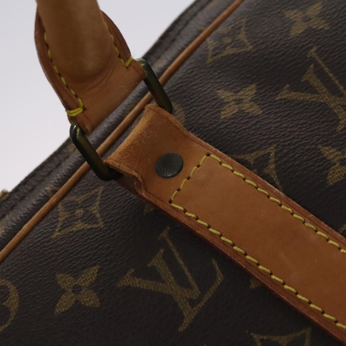 LOUIS VUITTON Monogram Sac 24 Earl Boston Bag M41387 LV Auth MY204
