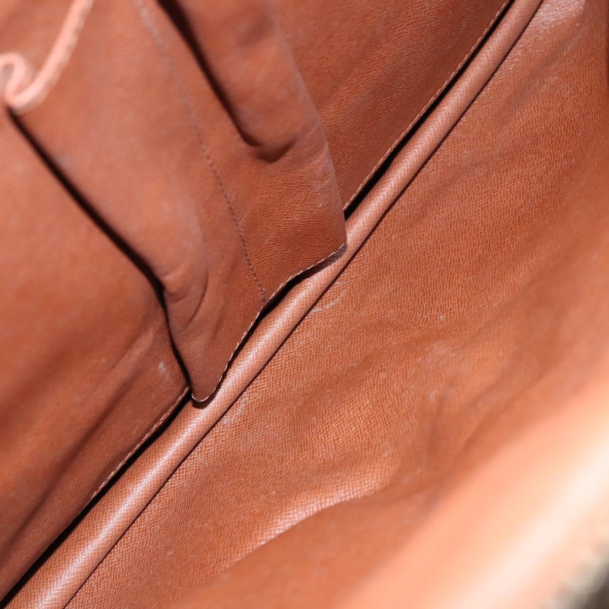 LOUIS VUITTON Monogram Sac 24 Earl Boston Bag M41387 LV Auth MY204