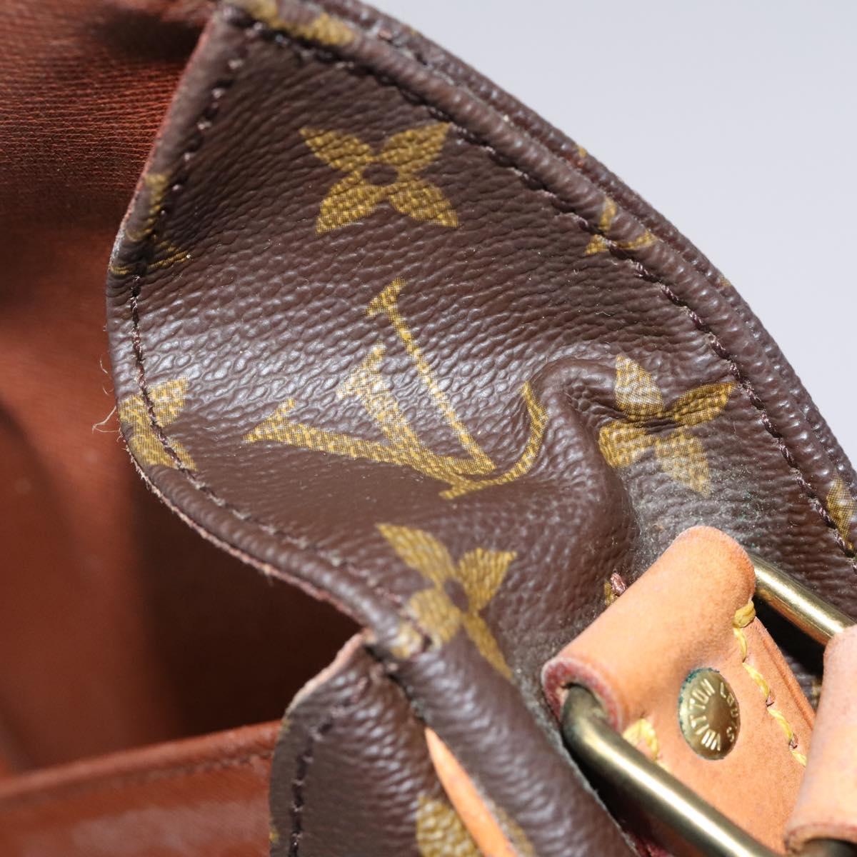 LOUIS VUITTON Monogram Cartouchiere MM Shoulder Bag M51253 LV Auth MY282