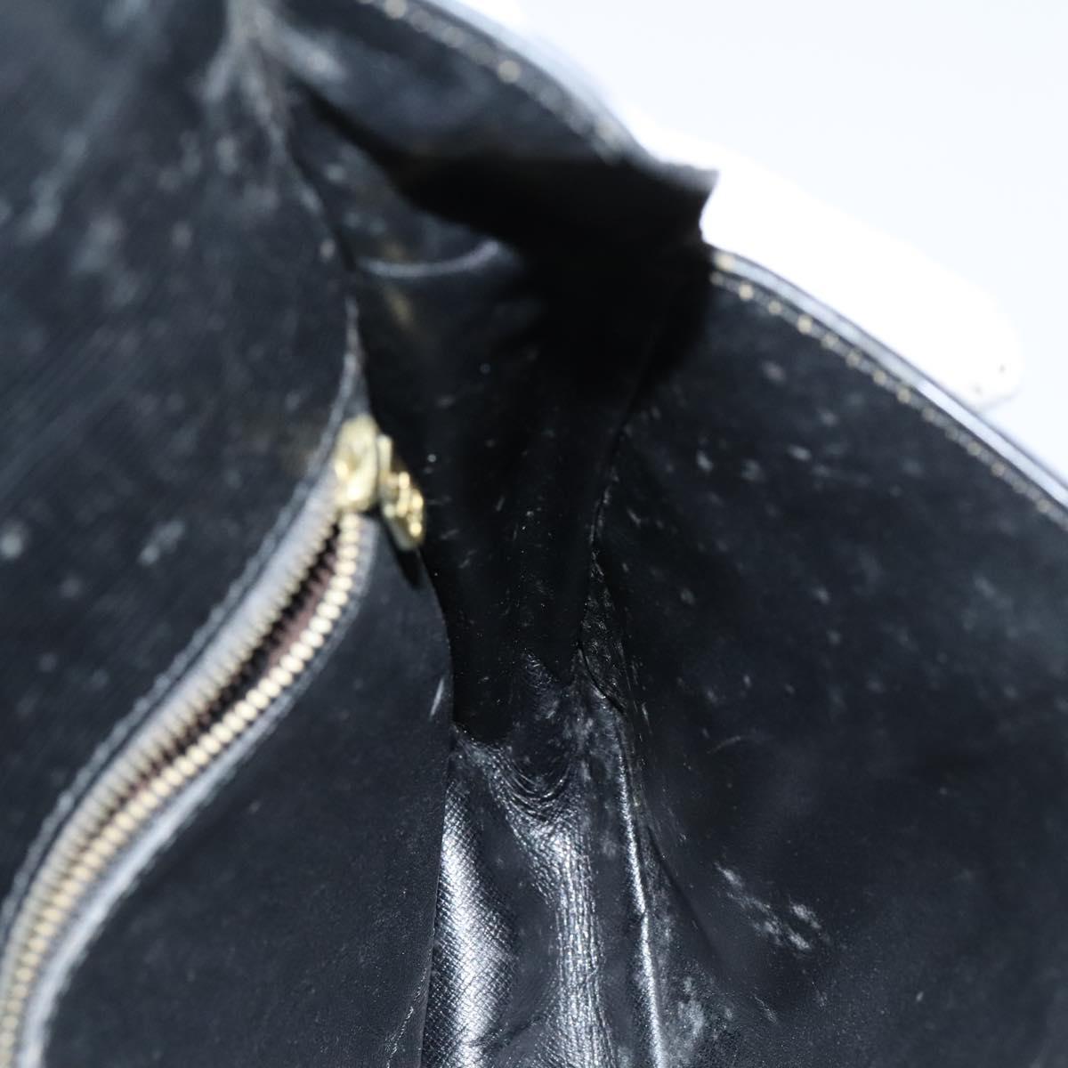 LOUIS VUITTON Epi Saint Cloud GM Shoulder Bag Black Noir M52192 LV Auth MY308