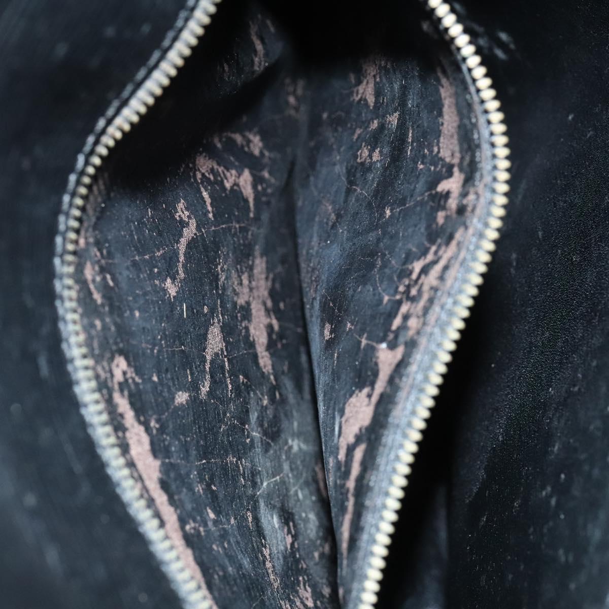 LOUIS VUITTON Epi Saint Cloud GM Shoulder Bag Black Noir M52192 LV Auth MY308