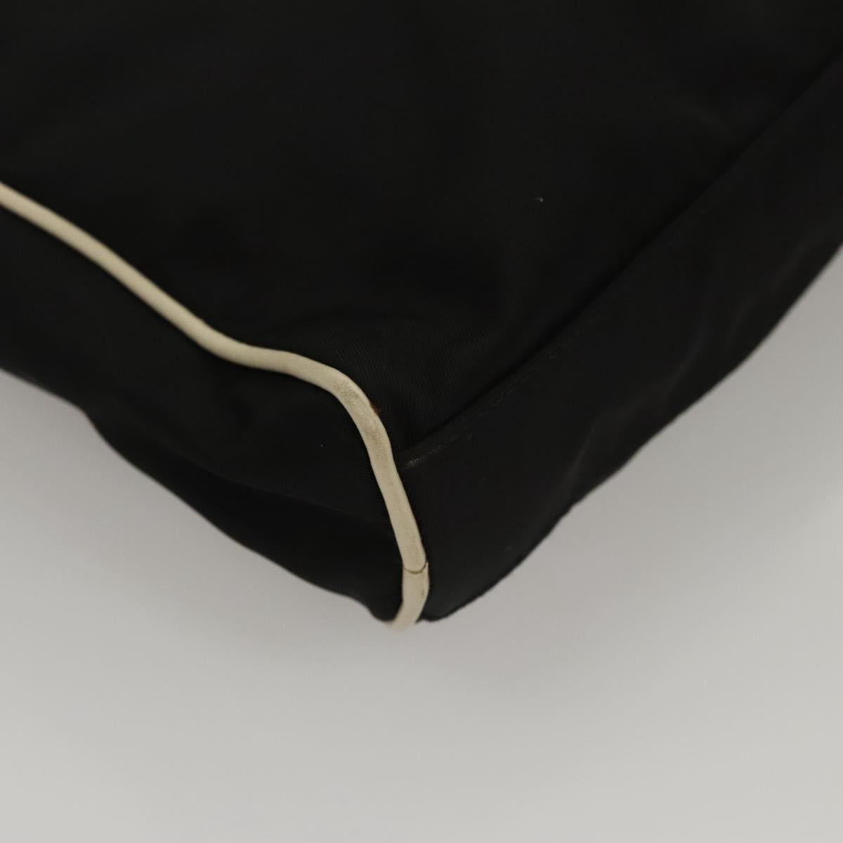 PRADA Shoulder Bag Nylon Black Auth MY310M
