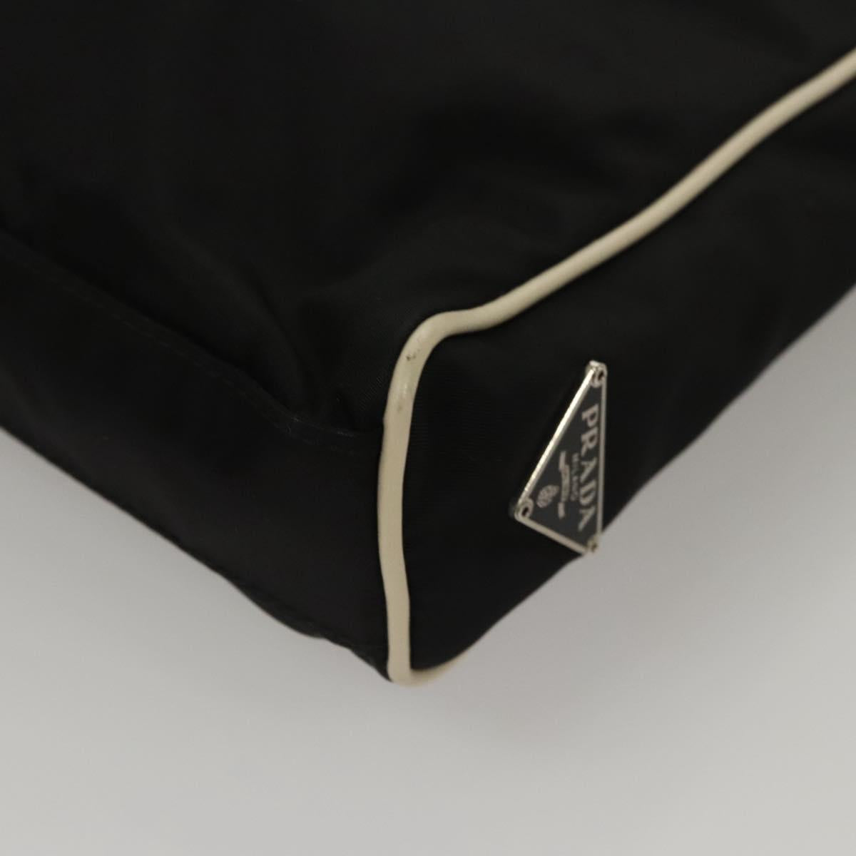 PRADA Shoulder Bag Nylon Black Auth MY310M