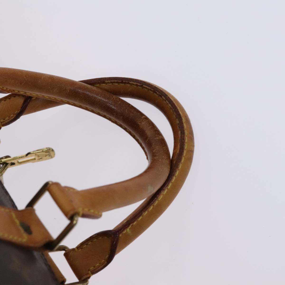 LOUIS VUITTON Monogram Keepall 55 Boston Bag M41424 LV Auth MY330