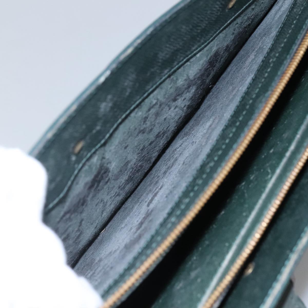 LOUIS VUITTON Taiga Porte Documents Rozan Bag Epicea M30054 LV Auth MY350